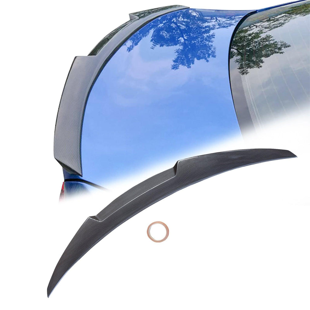 NINTE For 2011 - 2016 BMW F10 5 - Series M4 Style Rear Spoiler Trunk Lip Spoiler Wing - NINTE
