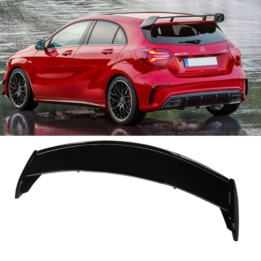 NINTE For 2013 - 2018 Mercedes - Benz A class W176 160 180 200 220 250 AMG A45 High Wing Spoiler Trunk Roof Wing - NINTE