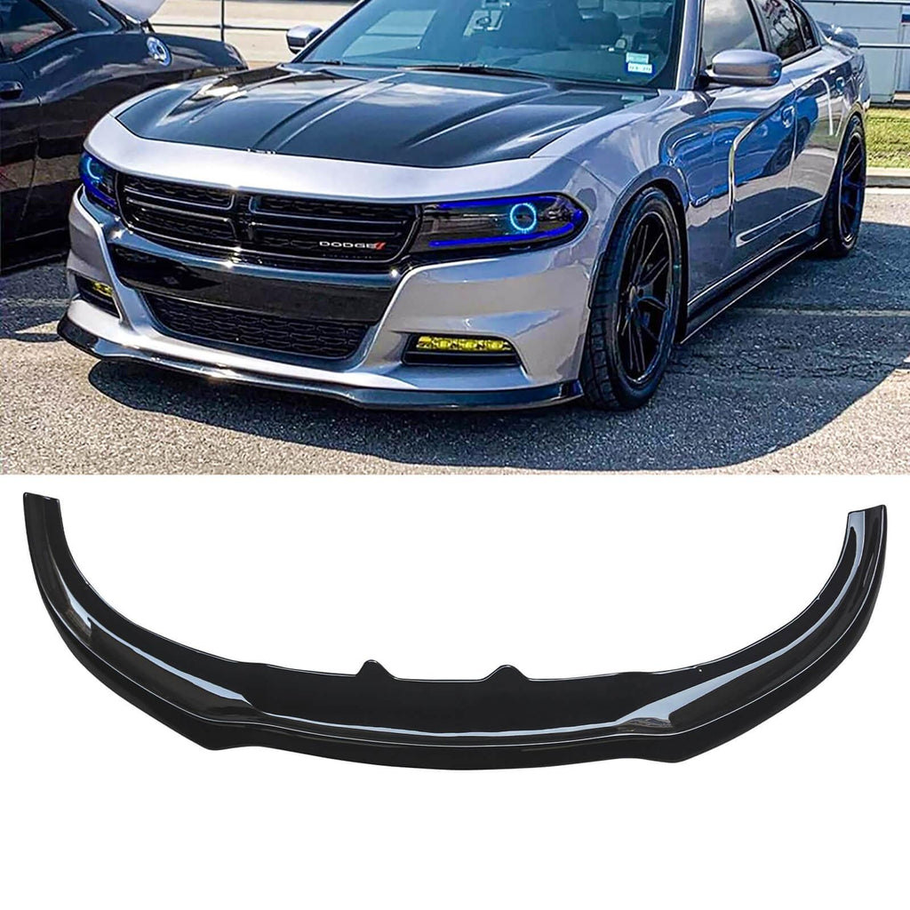 NINTE For 2015 - 2023 Charger SXT /2015 - 2018 Dodge Charger R/T Front Bumper Lip Lower Bumper Diffuser 1 PCS - NINTE