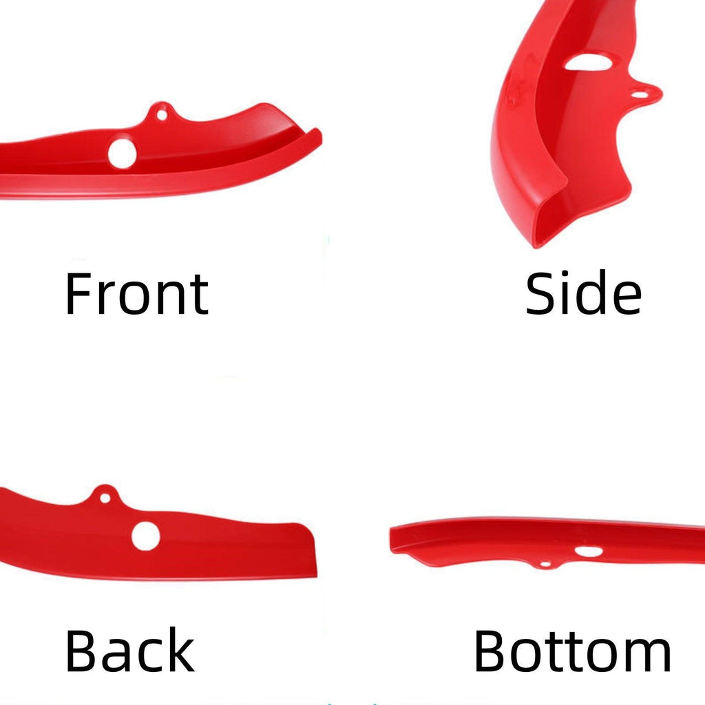 NINTE For 2015 - 2023 Dodge Challenger Scat Pack 2019 - 2023 R/T GT Front Lip Bumper Guard Front Splitter 2PCs - NINTE