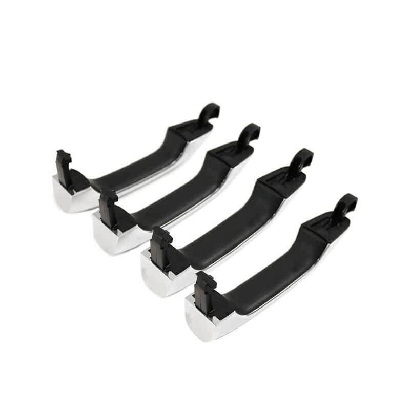NINTE Door Handle Set Fit for Chevy Silverado 1500 GMC Sierra 1500 2014 - 2019 Chrome Exterior Door Handles Body Trim Replacement Parts 1500 Silverado Accessories - NINTE