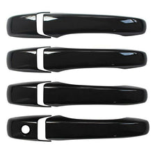 Cargar imagen en el visor de la galería, NINTE Door Handle Cover For 2011 - 2021 Jeep Grand Cherokee 11 - 22 Dodge Durange Black No Smt Key Hole - NINTE