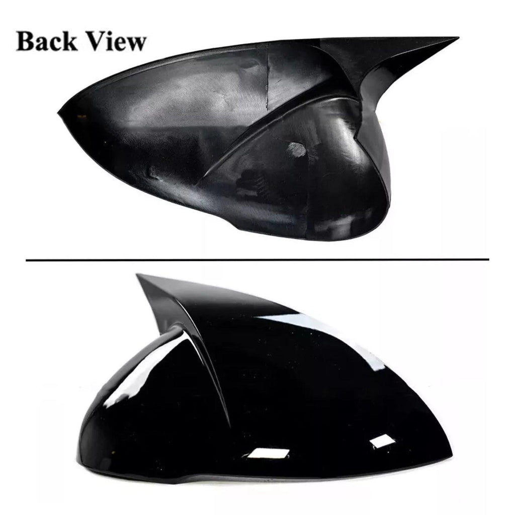 NINTE For 2021 - 2025 KIA K5 M Style Side View Mirror Cover Add On Overlay Gloss Black - NINTE