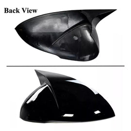 NINTE For 2021 - 2025 KIA K5 M Style Side View Mirror Cover Add On Overlay Gloss Black - NINTE
