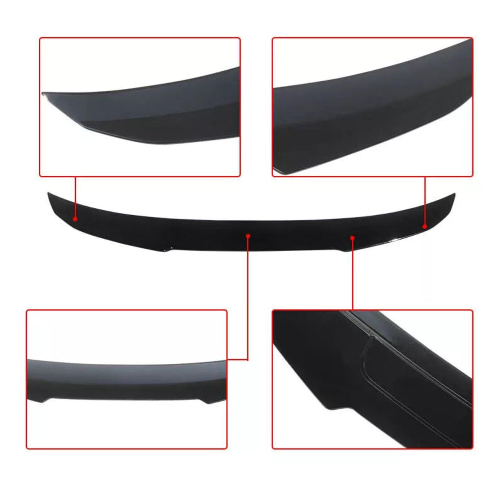 NINTE For 2004 - 2010 BMW 5 Series E60 Sedan Rear Spoiler PSM Style ABS Painted Trunk Spoiler Wing - NINTE