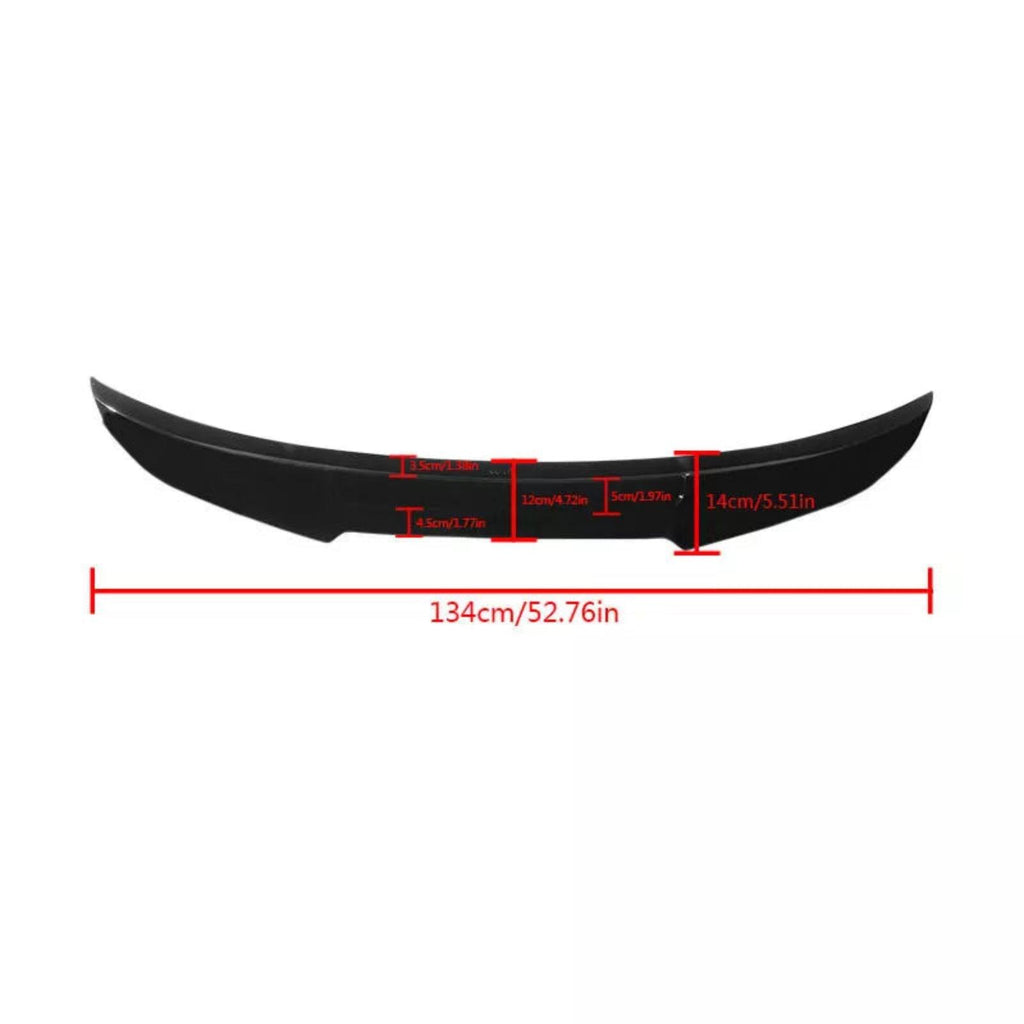NINTE For 2004 - 2010 BMW 5 Series E60 Sedan Rear Spoiler PSM Style ABS Painted Trunk Spoiler Wing - NINTE