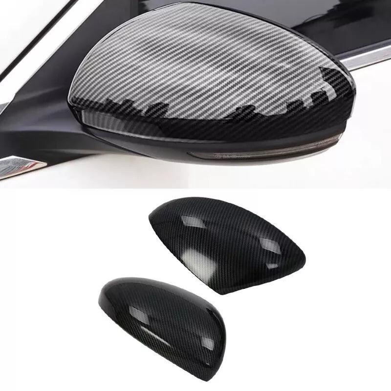 NINTE For 2019 - 2024 Nissan Altima Rear View Mirror Cover Frame Sequin Panel Trims ABS Stickers - NINTE