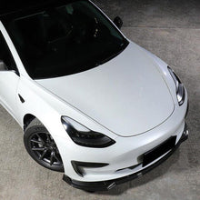 Load image into Gallery viewer, NINTE For 2017 - 2023 Tesla Model 3 Sedan Front Lip ABS 3 Pieces Front Chin Splitter - NINTE