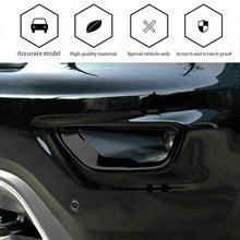 Cargar imagen en el visor de la galerĆa, NINTE For 2018 - 2021 Jeep Grand Cherokee Front Fog Light Cover Gloss Black Trim Overlay - NINTE