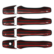 Cargar imagen en el visor de la galería, NINTE Door Handle Cover For 2011 - 2021 Jeep Grand Cherokee 11 - 22 Dodge Durange Black No Smt Key Hole - NINTE
