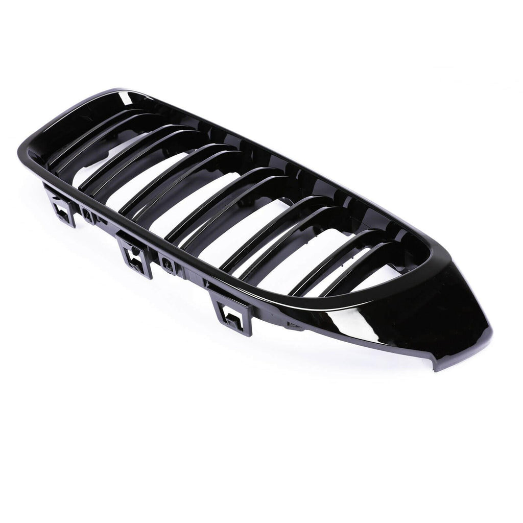 NINTE For 2014 - 2017 BMW 4 Series F32 F33 F36 F82 M4 Grille Dual Slats Grill Replacement - NINTE