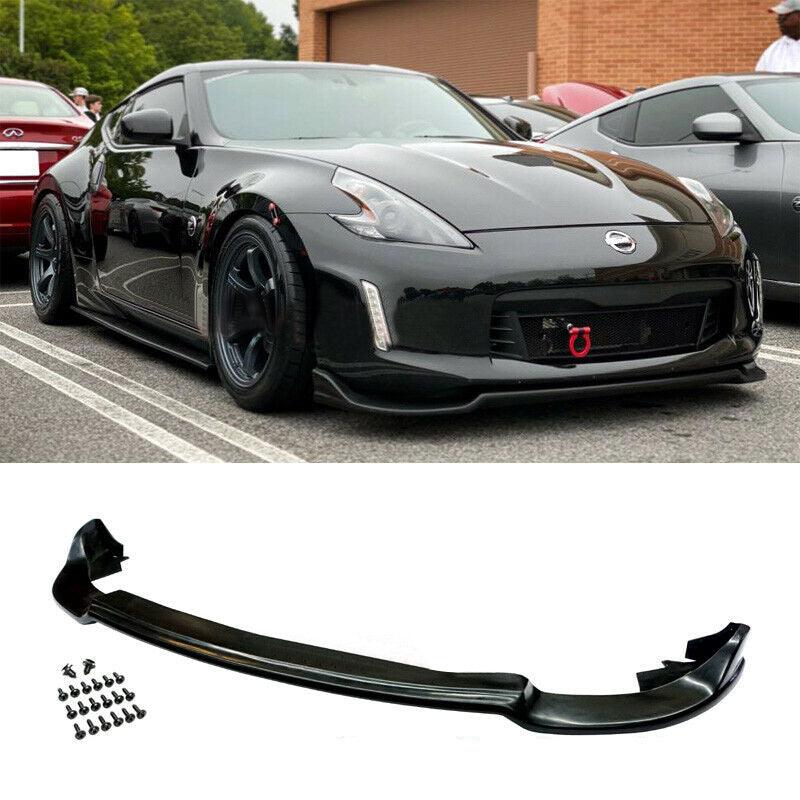 NINTE Front Lip For 2013 2021 Nissan 370z iG1 Style Urethane Bumper