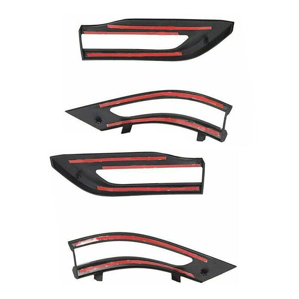NINTE Tail light Frame Trim for 2014 - 2021 Jeep Grand Cherokee - NINTE