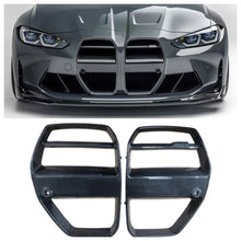 Load image into Gallery viewer, NINTE V Style Nose Grill For 2021 - 2025 BMW G80 G82 G83 Grille Real Dry Carbon Fiber - NINTE