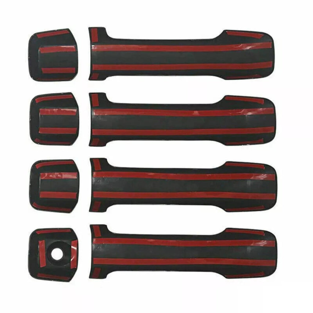 NINTE For 2007 - 2019 Toyota Tundra Gloss Black View Mirror Covers&Door Handle Covers - NINTE