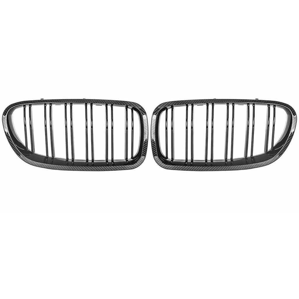 NINTE For 2011 - 2016 BMW 5 Series F10 F11 M5 Grill Replacement Dual Slats Grille Style - NINTE