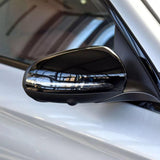 NINTE Mirror Caps For 2014-2019 Mercedes Benz C S E GLC Class Left Hand Drive