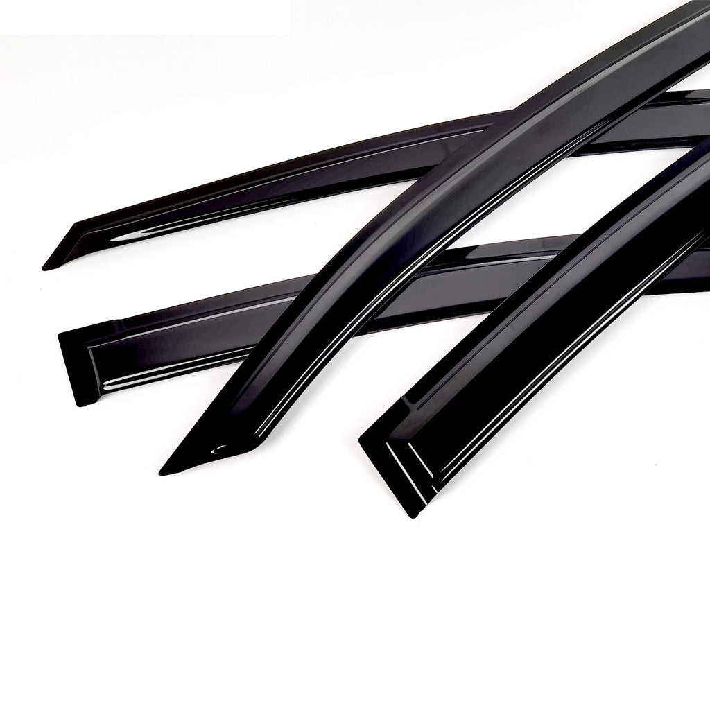 NINTE Window Visor Rain Guard For 2022 - 2025 Subaru WRX STI Vent Deflector - NINTE