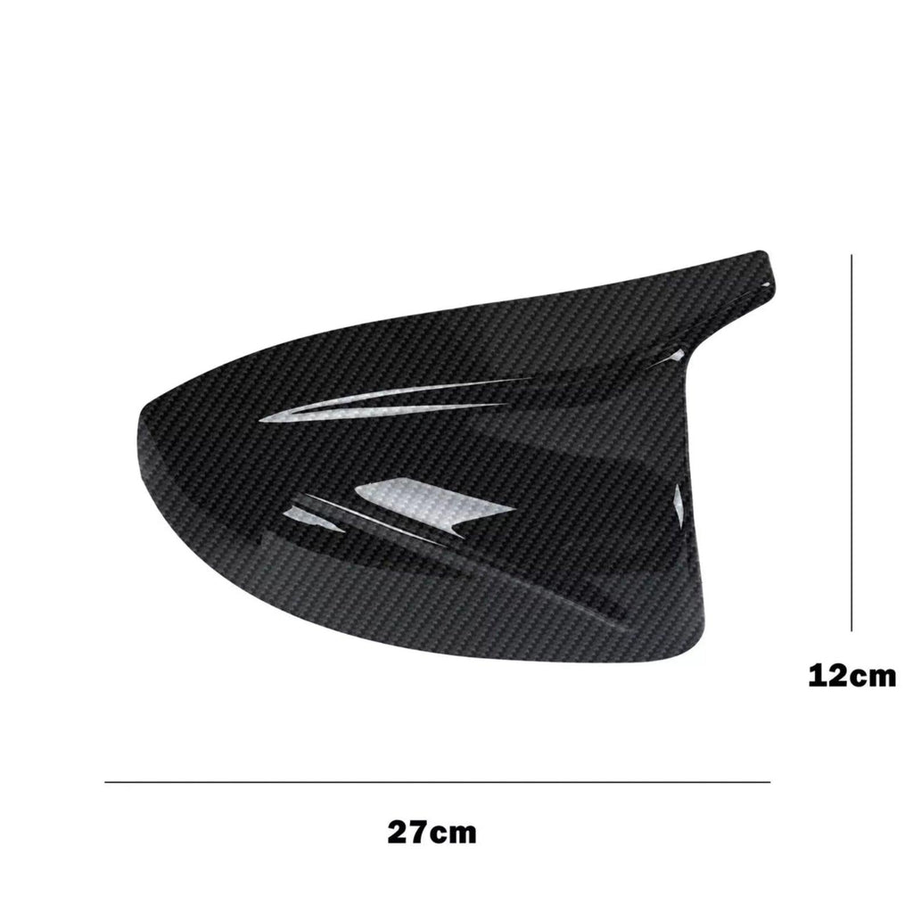 NINTE Mirror Cover Caps For 2014 - 2020 Audi A3 S3 RS3 Carbon Fiber Look - NINTE