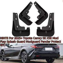 Charger l'image dans la galerie, NINTE For 2025+ Toyota Camry SE XSE Mud Flap Splash Guard Mudguard Fender Protect 4PC - NINTE