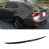 NINTE  For 2014-2019 LEXUS IS200t IS250 IS350 F Sport Rear Spoiler Rear Trunk Spoiler Wing