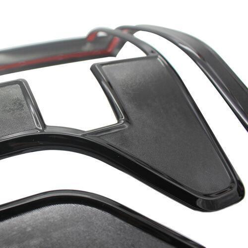 NINTE For 2015 - 2017 Ford F - 150 F150 XL/XLT Truck Tail Light Trim Cover Black Taillight - NINTE