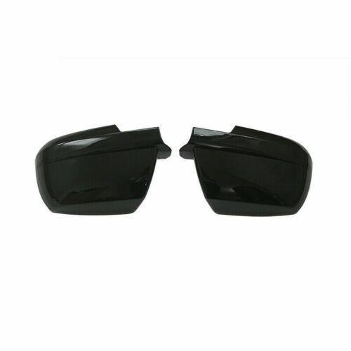 NINTE Mirror Covers for Toyota Tundra 2007 - 2021 Toyota Sequoia Tundra Non - Towing Gloss Black Mirror Overlays - NINTE