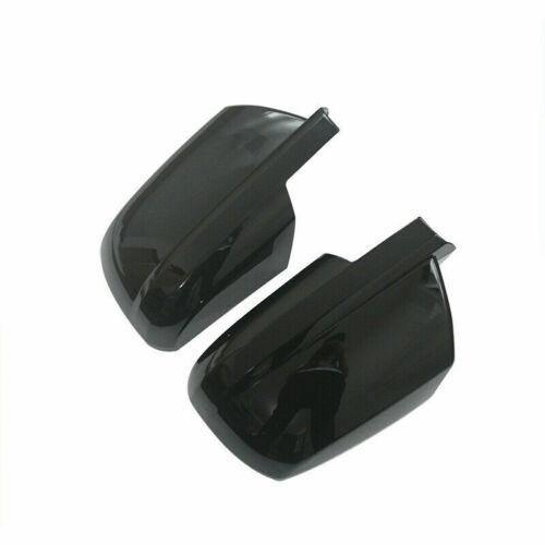NINTE Mirror Covers for Toyota Tundra 2007 - 2021 Toyota Sequoia Tundra Non - Towing Gloss Black Mirror Overlays - NINTE