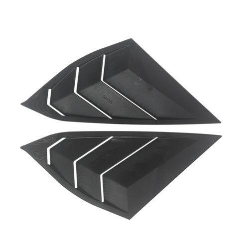 NINTE For 2018 - 2022 Honda Accord 10th 1/4 Quarter Panel Rear Side Window Louver ABS Carbon Fiber Look - NINTE