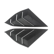 Load image into Gallery viewer, NINTE For 2018 - 2022 Honda Accord 10th 1/4 Quarter Panel Rear Side Window Louver ABS Carbon Fiber Look - NINTE