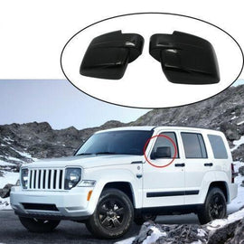 NINTE For 2007 - 2017 Jeep Patrio & 2007 - 2012 Dodge Nitro Mirror Covers Side View Mirror Cap - NINTE