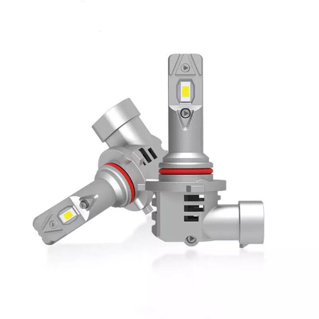 NINTE Car universal 9005 W/fan plug - in model White LED Headlight High Beam Bulbs 6000K - NINTE