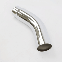 Load image into Gallery viewer, NINTE DIESEL EXHAUST CHROME TURNDOWN ELBOW TIP 4" Inch INLET 5" OUTLET 23" LONG - NINTE