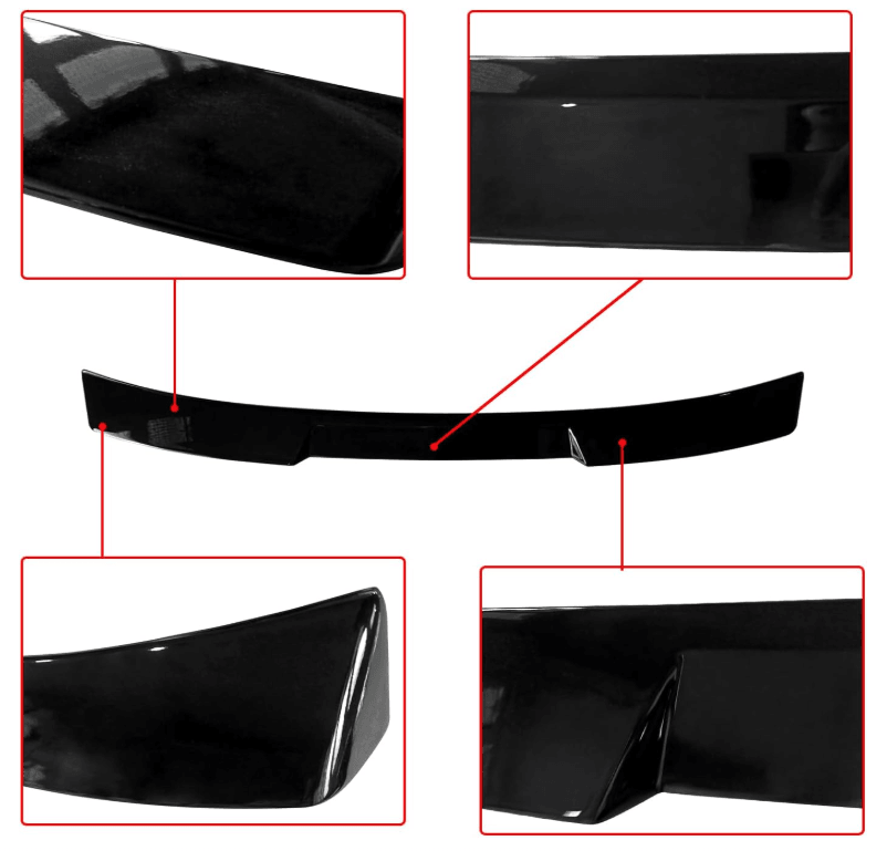 NINTE For 2023 - 2024 Honda Accord ABS Roof Spoiler Rear Window Roof Spoiler Wing - NINTE