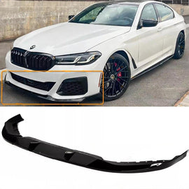 NINTE For 2021 - 2023 BMW G30 530i 540i M550i M Sport LCI FD Style Glossy Black Front Lip Splitter - NINTE