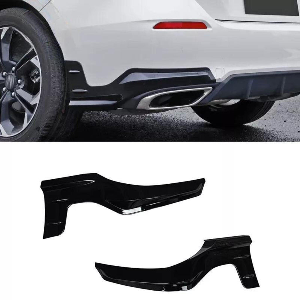 NINTE For 2022 - 2025 11th Gen Honda Civic Sedan Rear Bumper Guards ABS Painted Rear Diffuser Splitter Guards - NINTE