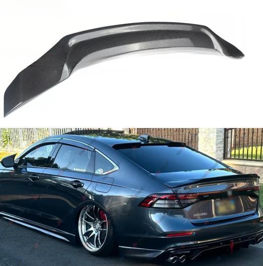 NINTE For 2023 - 2025 Honda Accord Rear Spoiler 11th Gen Accord Trunk Wing ABS R style - NINTE