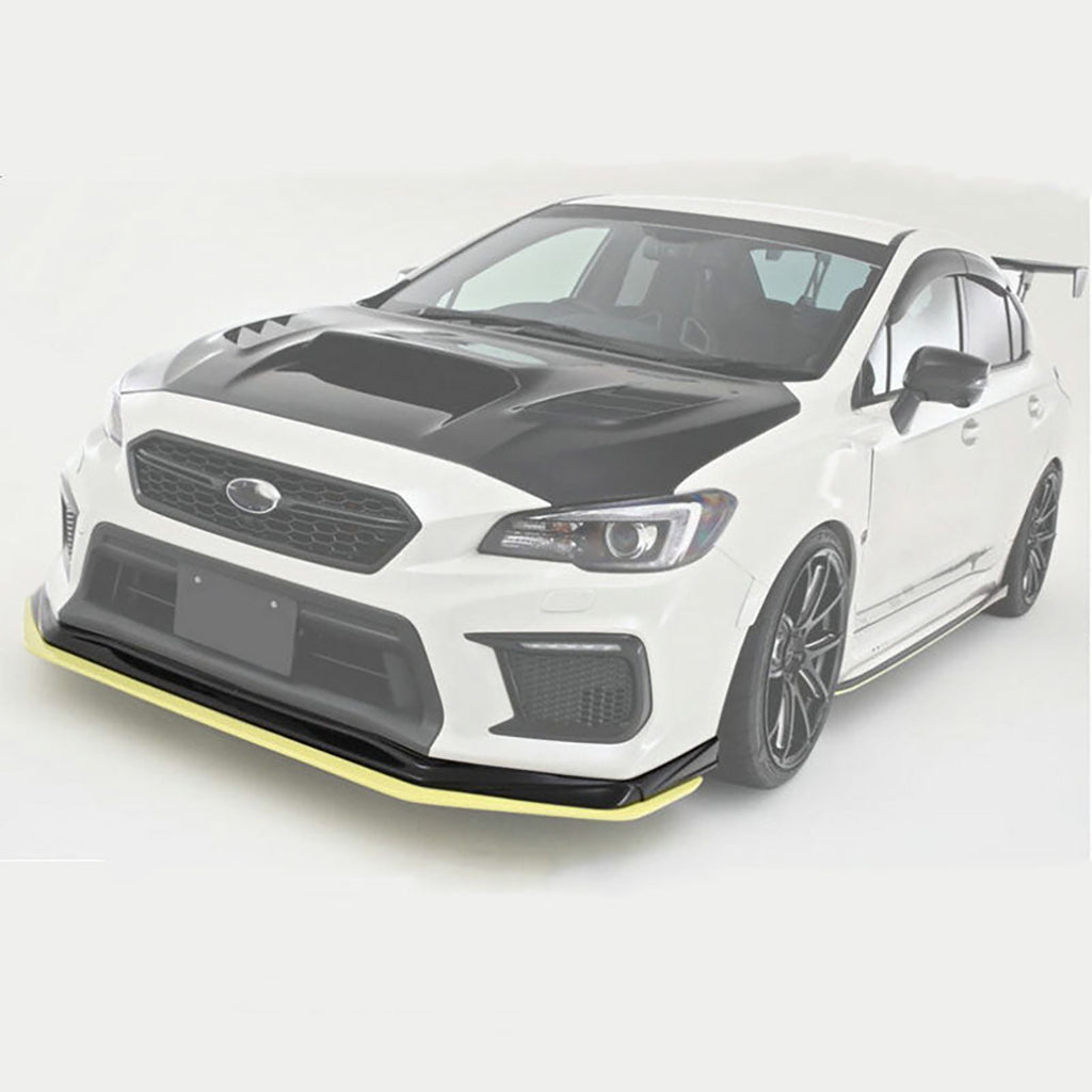 NINTE FRONT LIP  / SPLITTER For 2015-2017 Subaru WRX / STI