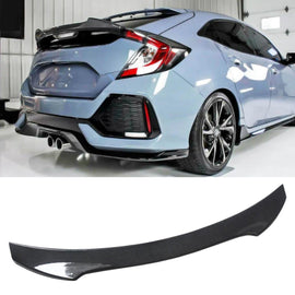 NINTE For 2017 - 2021 Honda Civic 10th Hatchback Rear Spoiler Trunk Spoiler Wing ABS - NINTE