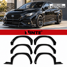 NINTE Paint Matched Fender Flares For 2022-2025 Subaru WRX AFD-AeroflowDynamics - NINTE