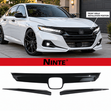 NINTE Hood Grill Cover with Eyelid Cover For 2021-2022 Honda 10.5th Gen Accord - NINTE