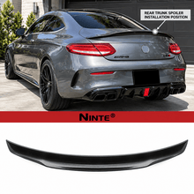 Load image into Gallery viewer, NINTE PSM Style Rear Spoiler For 2017-2021 Mercedes Benz W205 Coupe Truck Wing - NINTE
