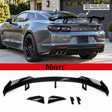 NINTE For 2016-2024 Chevy Camaro Rear Spoiler ZL1 1LE Style High Wing Spoiler Trunk Wing