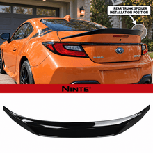 Load image into Gallery viewer, NINTE High-Kick Duckbill Rear Trunk Spoiler for 2022-2026 Toyota GR86 &amp; Subaru BRZ – Sport Profile - NINTE