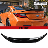 NINTE High-Kick Duckbill Rear Trunk Spoiler for 2022-2026 Toyota GR86 & Subaru BRZ – Sport Profile