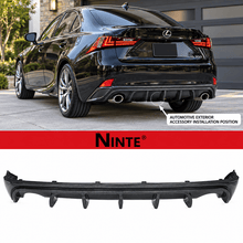 NINTE Shark-Fin Rear Bumper Diffuser for 2014-2016 Lexus IS250/IS350 – Aggressive Rear Aero - NINTE