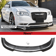 NINTE Front Lip For 2015-2023 Chrysler 300 R/T RT Front Bumper Lip 1 Piece Style Splitter - NINTE