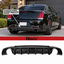 NINTE Shark-Fin Rear Bumper Diffuser for 2015-2023 Chrysler 300 SRT – Aggressive Rear Aero