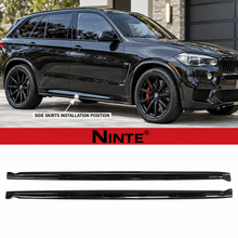 Charger l'image dans la galerie, NINTE MP Style Side Skirts For 2014-2018 BMW 5 Series X5 F15 X6 F16 X5M F85 X6M F86 - NINTE