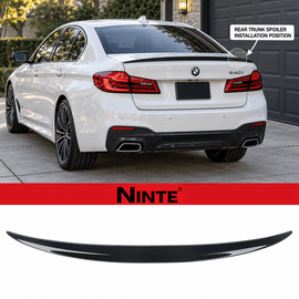 NINTE MP style SpoilerFor 2017-2023 BMW G30 520d 530i 540i F90 M5 Trunk Wing - NINTE